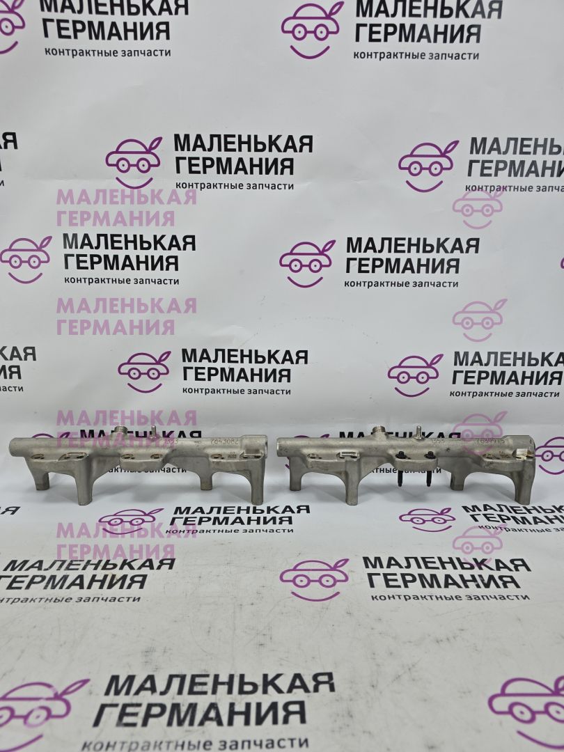 топливная рампа BMW 5 серия G30/G31 G30 2017, 3.0 л., B58 B30 A, бензин, АКПП, темно-синий, седан, полный привод, 13537643082, 13537639975, 7643082, 7639975 - фото №1