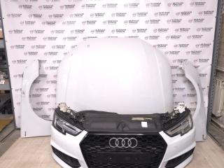 передняя часть (ноускат) в сборе Audi A4 B9 2017, 2.0 л., CVKB, бензин, АКПП, белый, седан, передний привод, правый руль, 8W0897457, 8W0821434B, 8W0821468, 8W0821467, 7PP941572AB, 4M0907397AC, 8W0121763A, 0130707472