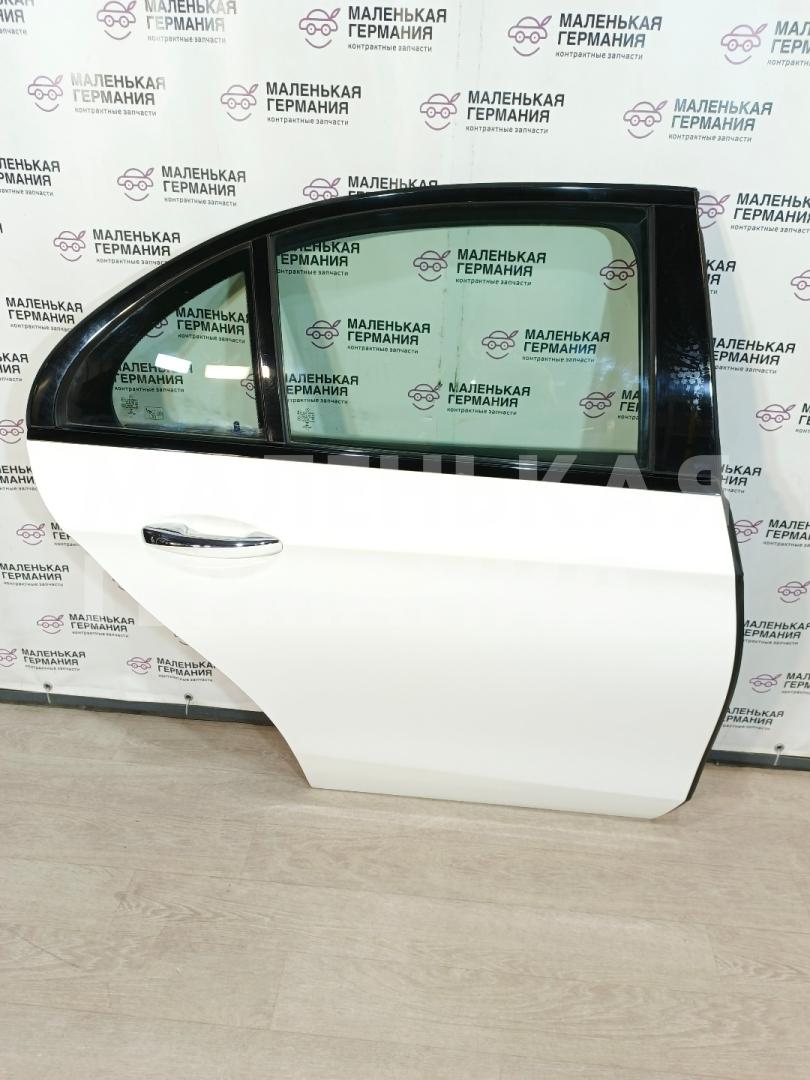 дверь задняя правая Mercedes-Benz E-Класс W213/S213/C238/A238 2018, 2.0 л., M 274.920, бензин, АКПП, 149 polar white или polarweiss, седан, задний привод, правый руль, A2137300205 - фото №1