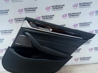 обшивка двери задняя правая BMW 5 серия G30/G31 G30 2017, 3.0 л., B58 B30 A, бензин, АКПП, темно-синий, седан, полный привод, 51427477316, 7477316