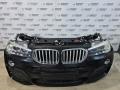 передняя часть (ноускат) BMW X4 F26 2014, 2.0 л., N20 B20 A, бензин, АКПП, 475 black sapphire metallic, полный привод, правый руль, 7400019, 7400020 - фото №5
