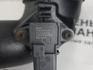 патрубок интеркулера BMW X5 E70 [рестайлинг] 2011, 3.0 л., N55 B30 A, бензин, АКПП, белый, правый руль, 13717588268, 13627585493, 7588268, 7585493