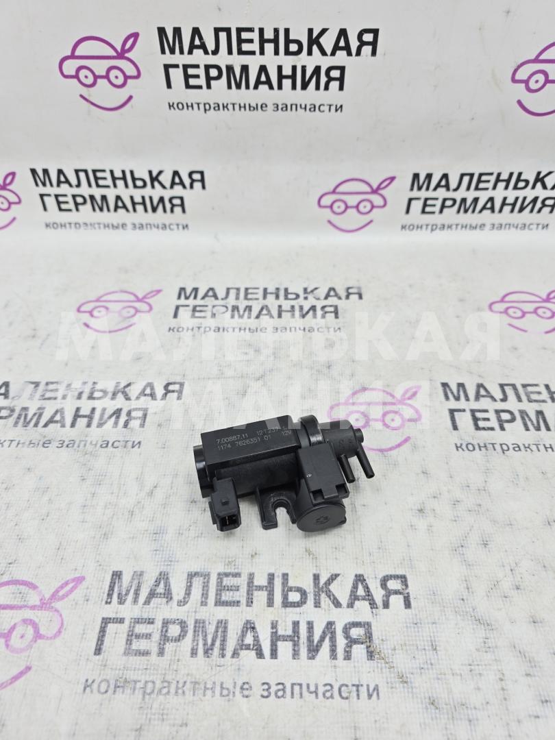 клапан управления турбиной (актуатор) BMW 6 серия F06/F12/F13 2012, 4.4 л., N63 B44 B, бензин, АКПП, alpinweiss 3 (300), хетчбэк 5 дв., задний привод, правый руль, 11747626351, 7626351, 11747584628, 7584628 - фото №1