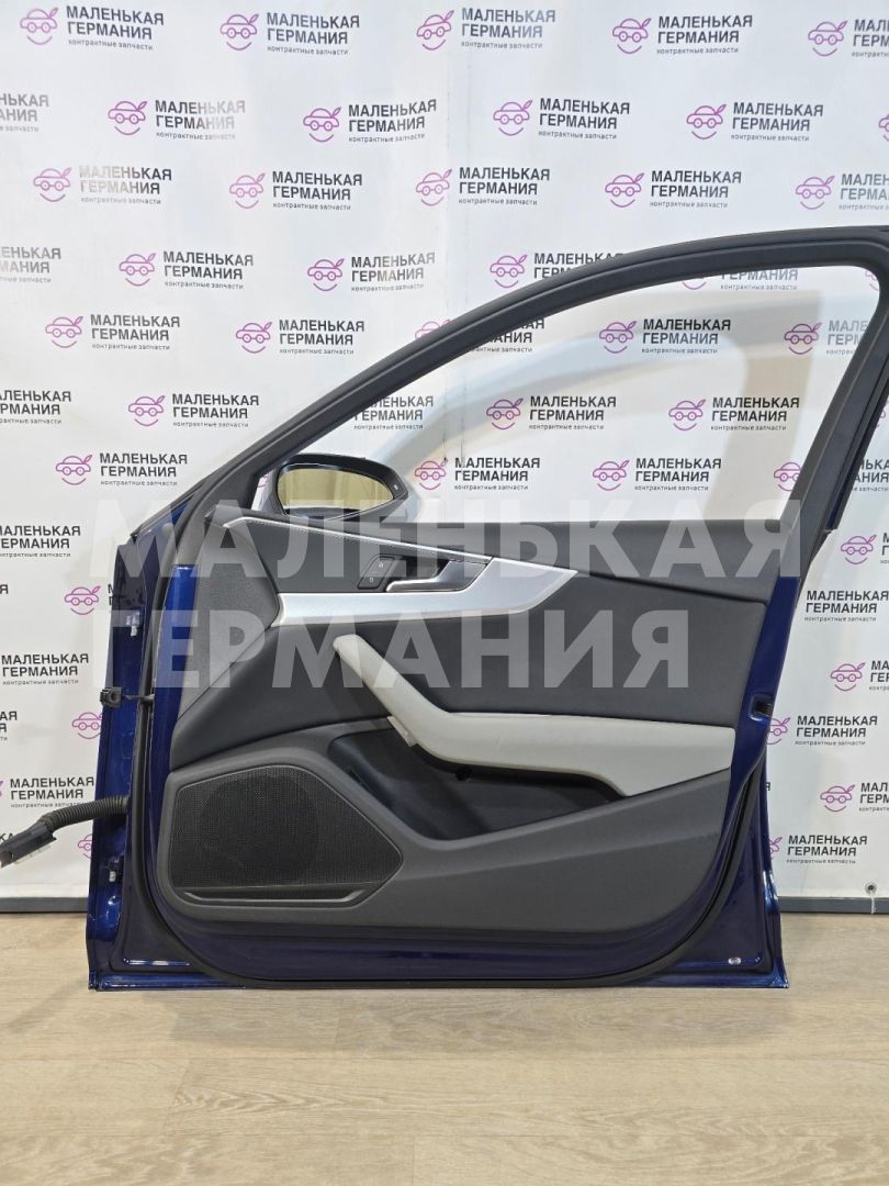 обшивка двери передняя правая Audi A4 B9 2017, 2.0 л., CVKB, бензин, МКПП, s9/x5q синий металлик, седан, передний привод, правый руль, WFA0515-0318, 8W0867104B - фото №1