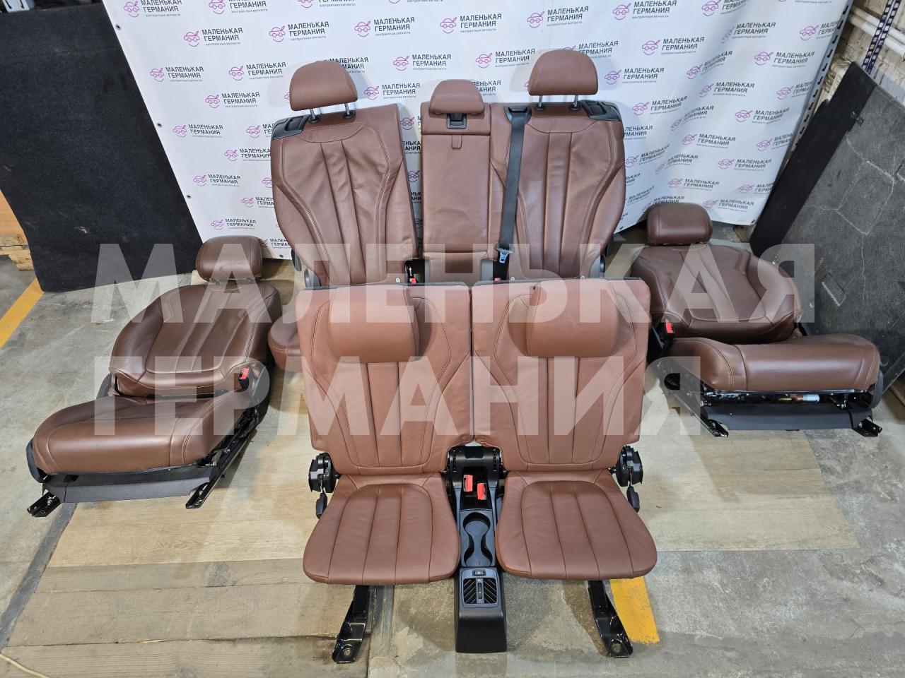 салон (комплект сидений) BMW X5 F15 (2013 - 2018), 3.0 л., N57 D30 A, дизель, АКПП - фото №1