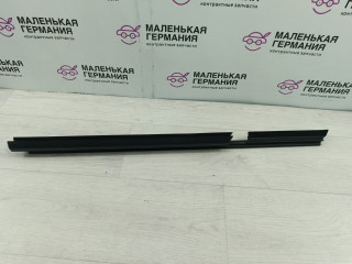 молдинг двери задней левой BMW X3 G01 (2017 - 2026), 2.0 л., B46 B20 B, бензин, АКПП, белый alpinweiss 3 (300), 51357393429, 7393429, 51357393430, 7393430