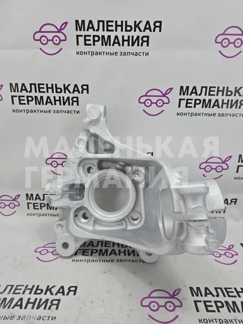 кулак поворотный левый BMW X1 F48 2017, 2.0 л., B48 A20 B, бензин, АКПП, alpinweiss 3 (300), полный привод, правый руль, 31216876645, 6876645, 31216870837, 6870837, 31216850419, 6850419 - фото №1
