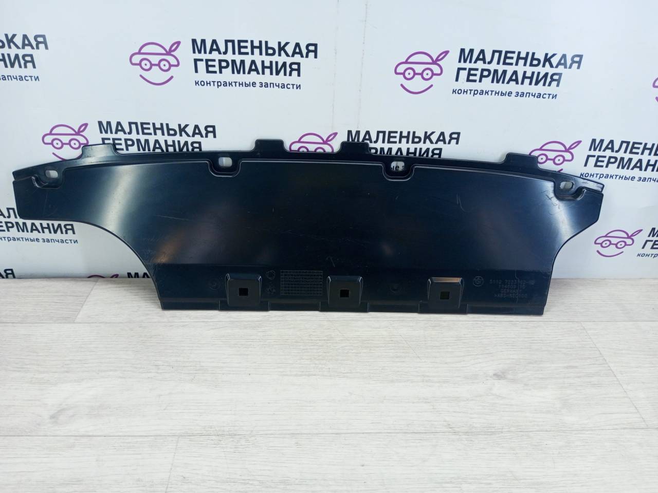 защита бампера заднего BMW 6 серия F06/F12/F13 2013, 4.4 л., N63 B44 B, бензин, black sapphire metallic (475), 51127223162, 7223162 - фото №1