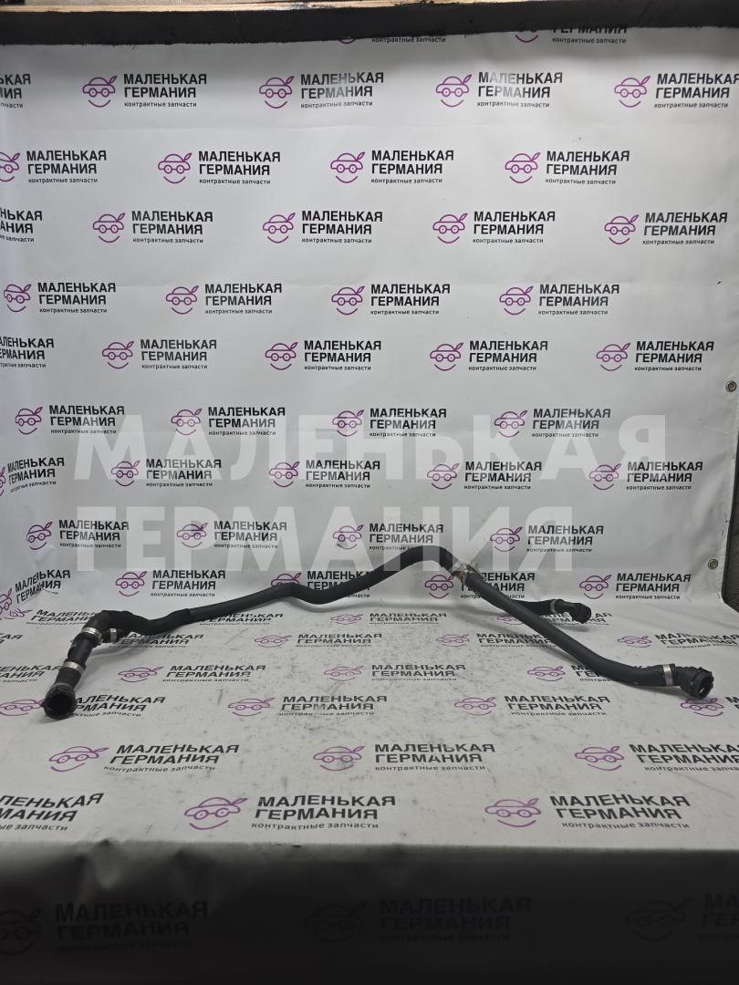 патрубок радиатора BMW X6 F16 2014, 3.0 л., N55 B30 A, бензин, АКПП, красный, правый руль, 17127623272, 7623272, 7578694, 7512727 - фото №1