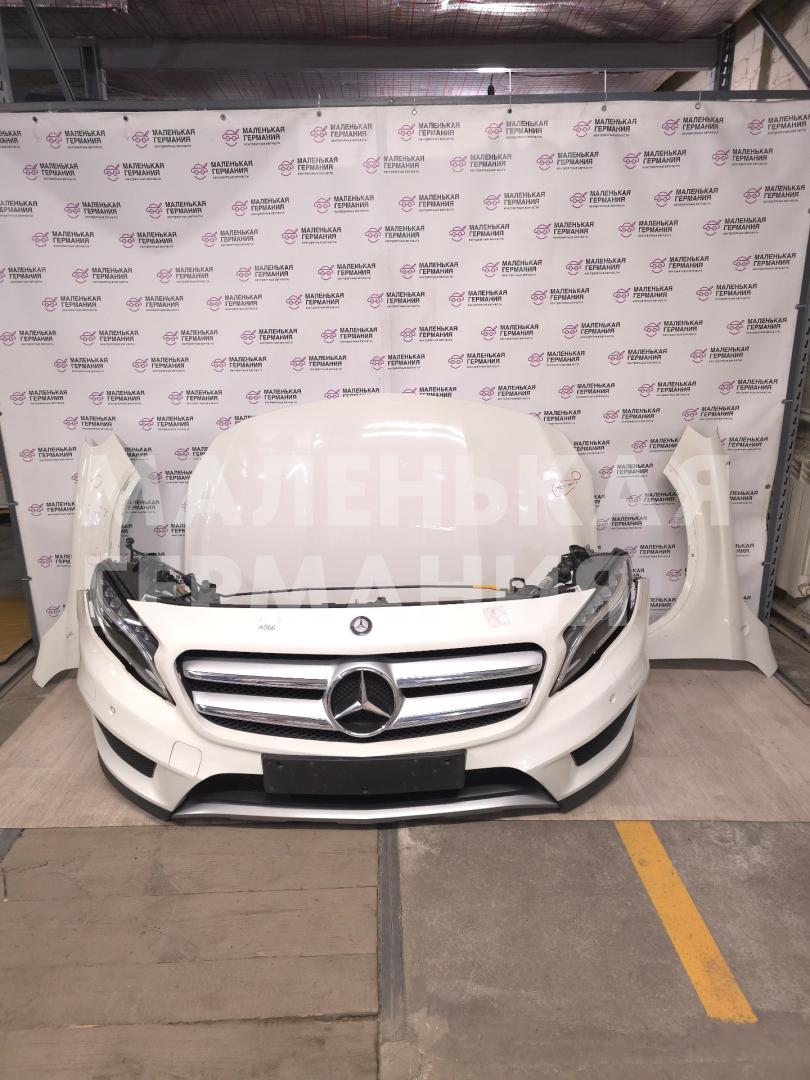 передняя часть (ноускат) Mercedes-Benz GLA-Класс X156 2014, 2.0 л., M 270.920, бензин, робот, белый, хетчбэк 5 дв., полный привод, правый руль, A2466200234, A2465000454, A2465001403, A2465200001, A2465280682, A2465000064, A1568803740, A1569062000, A1569061900, A2466200234, A2465000100, A1565050330, A1568800057, A1568800218, A1568800118, A1568803740, A1568810114, A1568810101, A1568890125, A1568810214, A1568890225, A1568810201, A1569062000, A1569061900, A2465000064, A2468700558, A1568855422, A1568855322, 1051496S02, A1568852356, A0009051202, A2465010282, A2229003300, A2468600592, A1568851621, A2465010325, A2465010058, A2466260088, A2466260088007 - фото №1