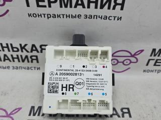 модуль управления двери Mercedes-Benz C-Класс W205/S205/C205 W205.042 2014, 2.0 л., M 274.920, бензин, АКПП, 755 серый, седан, задний привод, правый руль, A2059002813, A2059010607, A2229023110