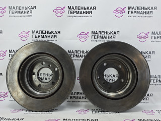 диски тормозные (комплект) BMW X5 F15 2014, 3.0 л., N57 D30 A, дизель, АКПП, mineralweiss metallic (a96), полный привод, правый руль, 34216793247, 34216771970, 6771970, 34216886479, 6886479, 6793247