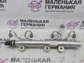 топливная рампа BMW 6 серия F06/F12/F13 2012, 4.4 л., N63 B44 B, бензин, АКПП, alpinweiss 3 (300), хетчбэк 5 дв., задний привод, правый руль, 13537620946, 13537642155, 7642155, 7620946 - фото №2