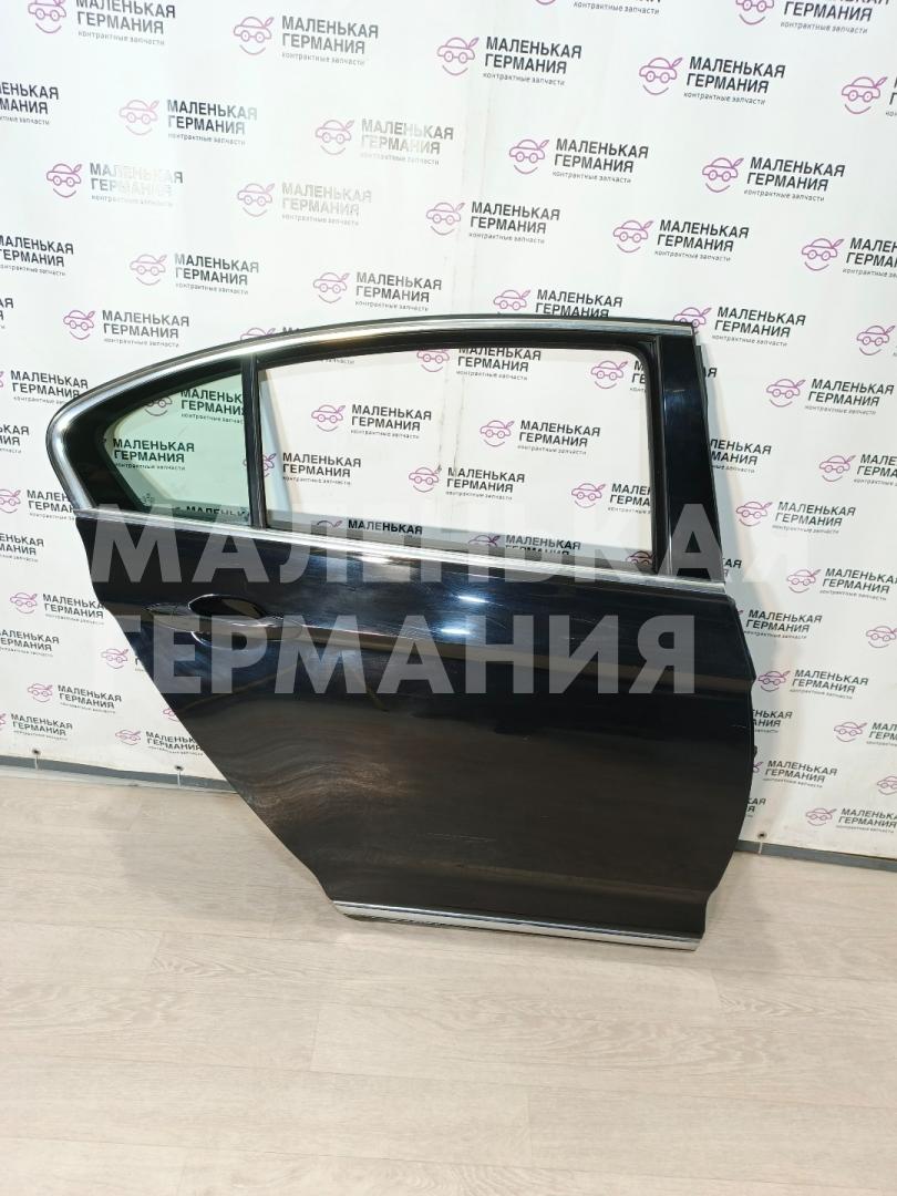 дверь задняя правая Volkswagen Passat B8 2015, 1.8 л., CJSA, бензин, робот, 2t/c9x чёрный перламутр, седан, правый руль, 3G5833056AC - фото №1