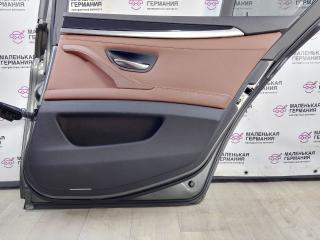 обшивка двери задняя правая BMW 5 серия F10/F11 [рестайлинг] F10 (2013 - 2017), 2.0 л., N20 B20 A, бензин, коричневый, седан, 51427273290, 7273290