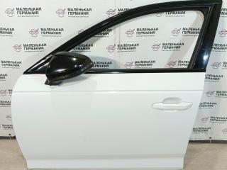 дверь передняя левая Audi A4 B9 2017, 2.0 л., CVKB, бензин, АКПП, 2y/s9r белый металлик, седан, передний привод, правый руль, 8W0831051D