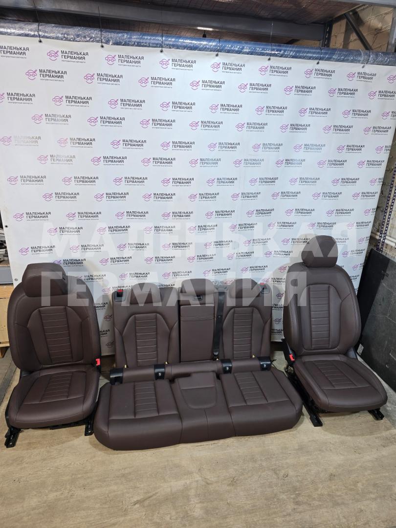 салон (комплект сидений) BMW X3 G01 2019, 2.0 л., B48B20C, бензин, АКПП, c1m phytonic-blau metallic, внедорожник 5 дв., полный привод - фото №1