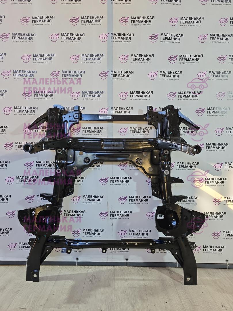 балка подвески передняя (подрамник) BMW X5 F15 2013, 3.0 л., N57 D30 A, дизель, АКПП, mineralweiss metallic (a96), внедорожник 5 дв., полный привод, правый руль, 31116866689, 6866689, 6866687, 686668701, P686668701 - фото №1