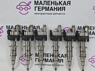 форсунка BMW X6 E71/E72 E71 2009, 3.0 л., N54 B30 A, бензин, серебро, правый руль, 13538616079, 13537585261, 8616079, 7585261, 13537585261-12, 13537565138, 7565138, 13537537317, 7537317