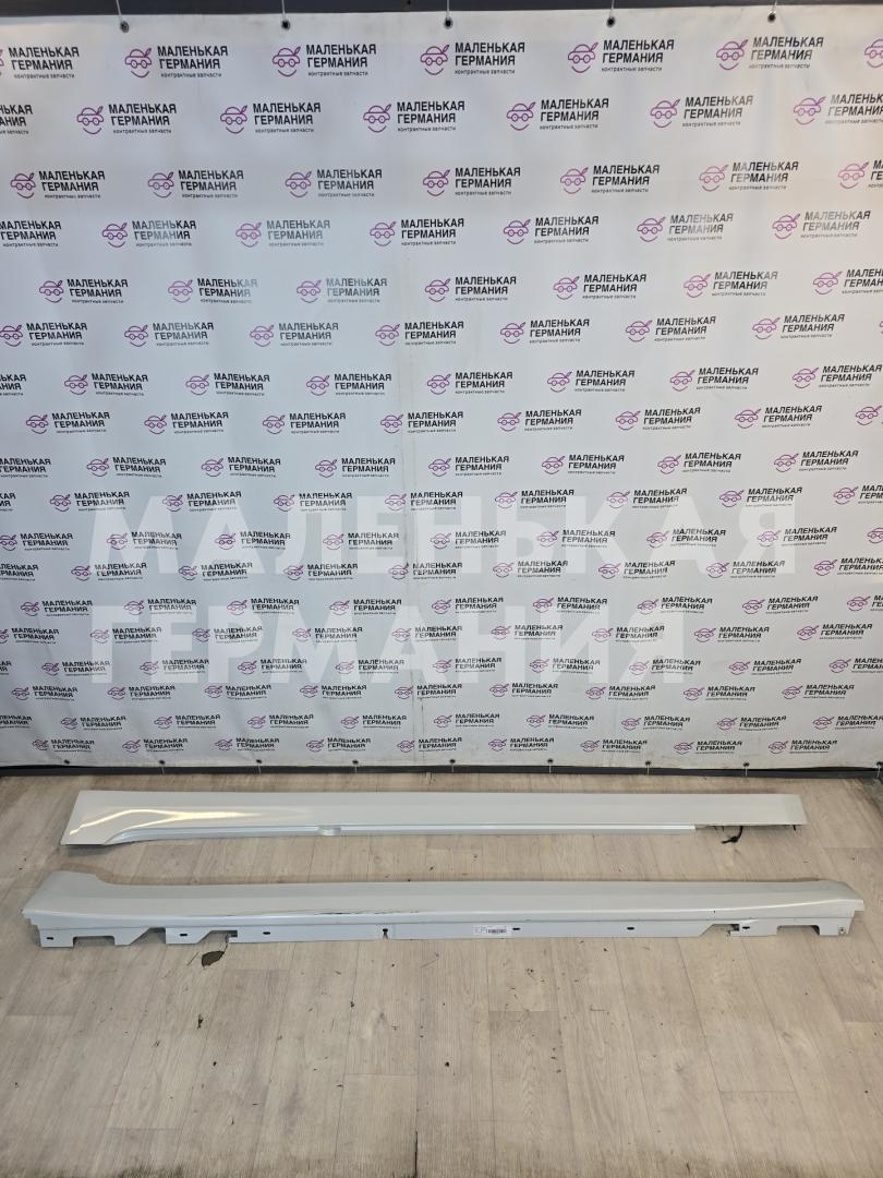 пороги (комплект) BMW 5 серия G30/G31 G30 2018, 2.0 л., B48 B20 A, бензин, АКПП, a96 mineral-weiss metallic, седан, задний привод, правый руль, 51777387342, 51777387341, 51777475604, 51777475603, 51777387337, 51777387338, 7387338, 7387337, 7435875, 7435876 - фото №1