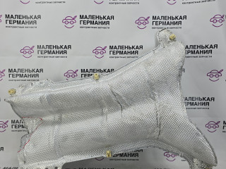 тепловой экран глушителя BMW X5 F15 2014, 3.0 л., N57 D30 A, дизель, АКПП, mineralweiss metallic (a96), полный привод, правый руль, 51487158410, 7158410
