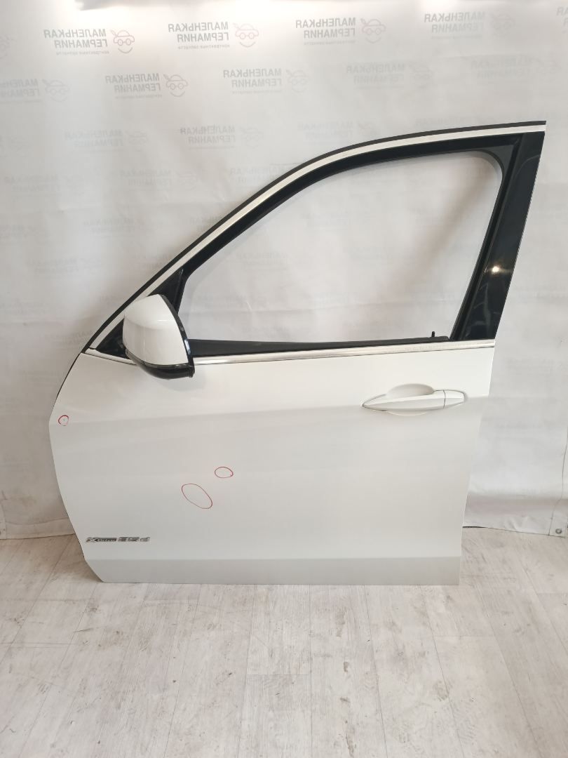 дверь передняя левая BMW X5 F15 2014, 3.0 л., N57 D30 A, дизель, АКПП, mineralweiss metallic (a96), полный привод, правый руль, 41517386737, 7386737 - фото №1