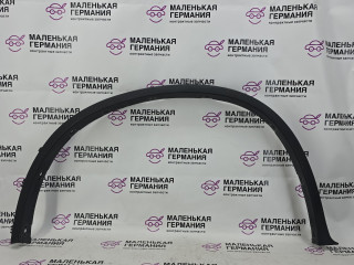 накладка колесной арки передний левый BMW X6 E71/E72 E71 2009, 3.0 л., N54 B30 A, бензин, серебро, правый руль, 51777176235, 7176235