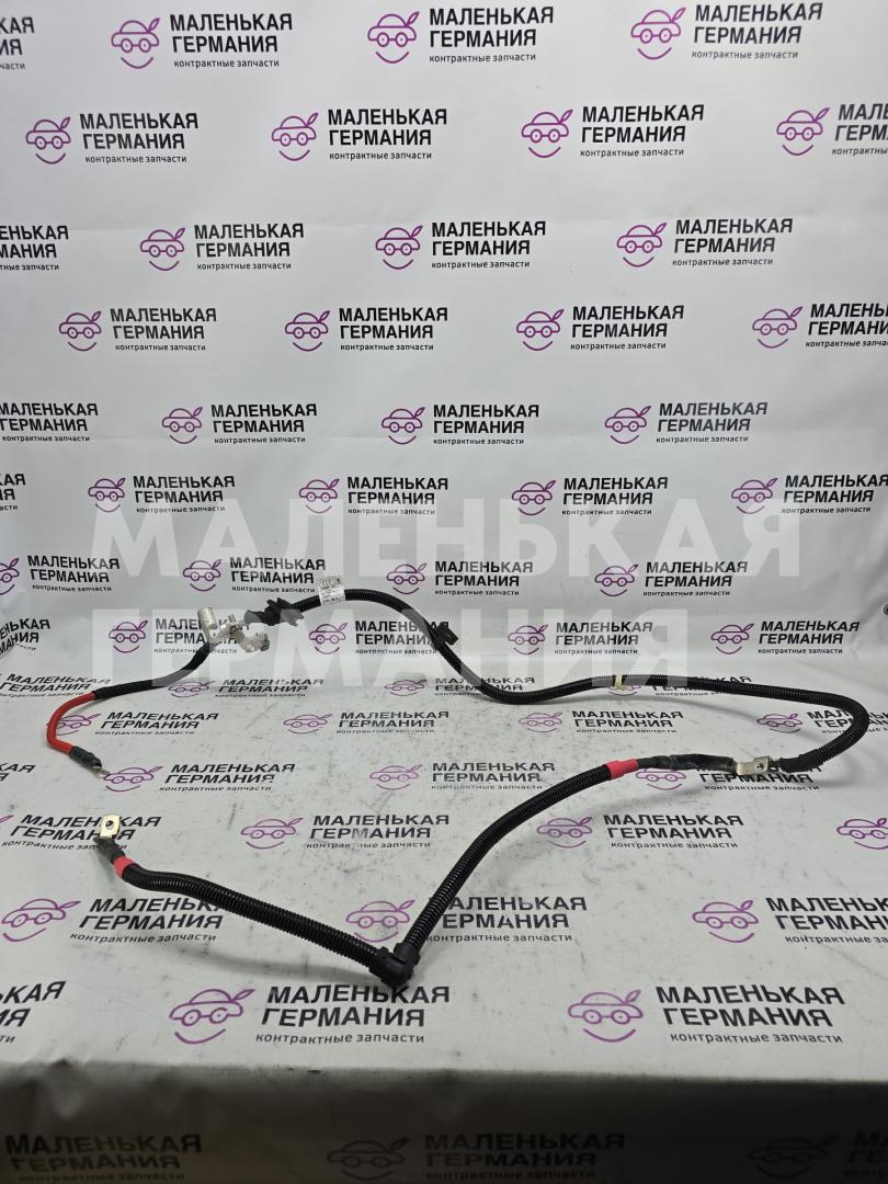 плюсовой провод аккумулятора BMW X1 F48 2017, 2.0 л., B48 A20 B, бензин, АКПП, синий mediterranblau c10, полный привод, правый руль, 12428677250, 8677250, 8677251 - фото №1