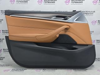 обшивка двери передняя левая BMW 5 серия G30/G31 G30 2017, 2.0 л., B48 B20 A, бензин, АКПП, b65 jatoba brown metallic, седан, задний привод, правый руль