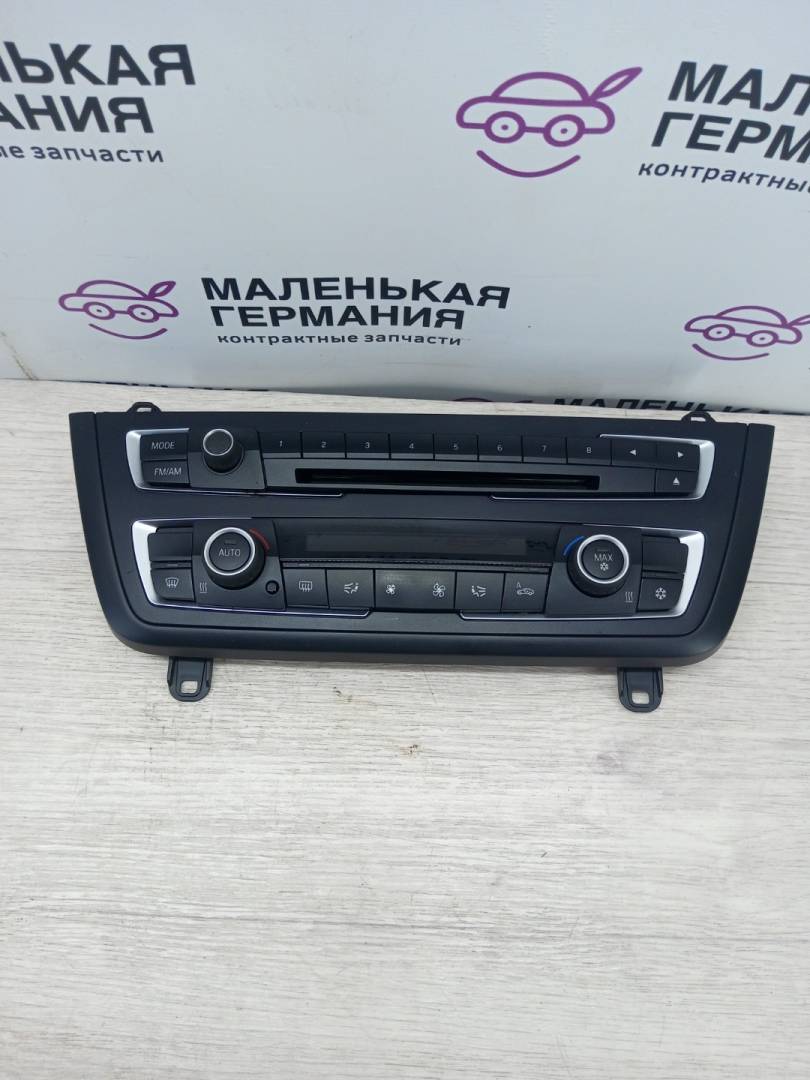 блок управления печки / климат-контроля BMW 3 серия F30/F31/F34 F30 2012, 3.0 л., N55 B30 A, бензин, АКПП, black sapphire metallic (475), седан, задний привод, 64119226784, 9226784 - фото №1