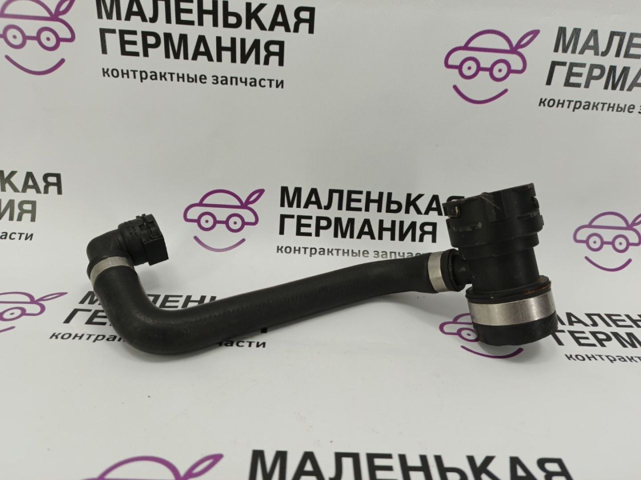 патрубок радиатора BMW 3 серия E90/E91/E92/E93 (2004 - 2010), 2.0 л., N46 B20 B, бензин, АКПП, 7508137, 7519427, 3166979, 17127531768, 7531768 - фото №1