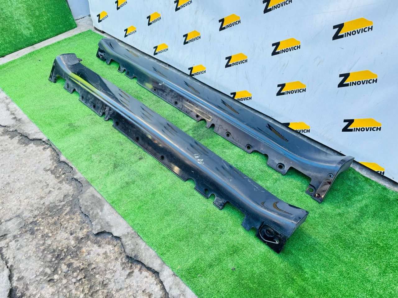 накладка на порог BMW X5 E70 (2006 - 2010), 51778038289, 51778038290, 51777207195, 51777207196 - фото №1