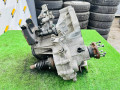 КПП механическая (МКПП) Volkswagen Polo 4 поколение (2001 - 2005), 1.4 л., BKY, бензин, 5МКПП, передний привод, 02T301103K, GRZ, 6Q0721261F, 6Q0711051AA, 6Q0711046M - фото №7