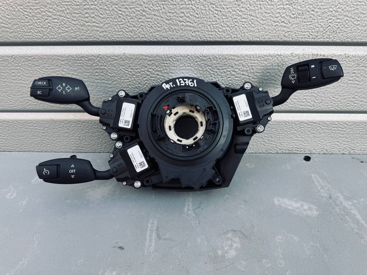 переключатель подрулевой (стрекоза) BMW 5 серия E60/E61 (2002 - 2007), 911515304, 695135202, 695134903, 692410603, 911516503, 697639402 - фото №1