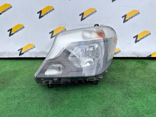фара левая Mercedes-Benz Sprinter 2 поколение [рестайлинг] (W906) W906 (2014 - 2018), 2.1 л., OM 651.955, дизель, МКПП, микроавтобус, A9068205800, 1EJ01103043