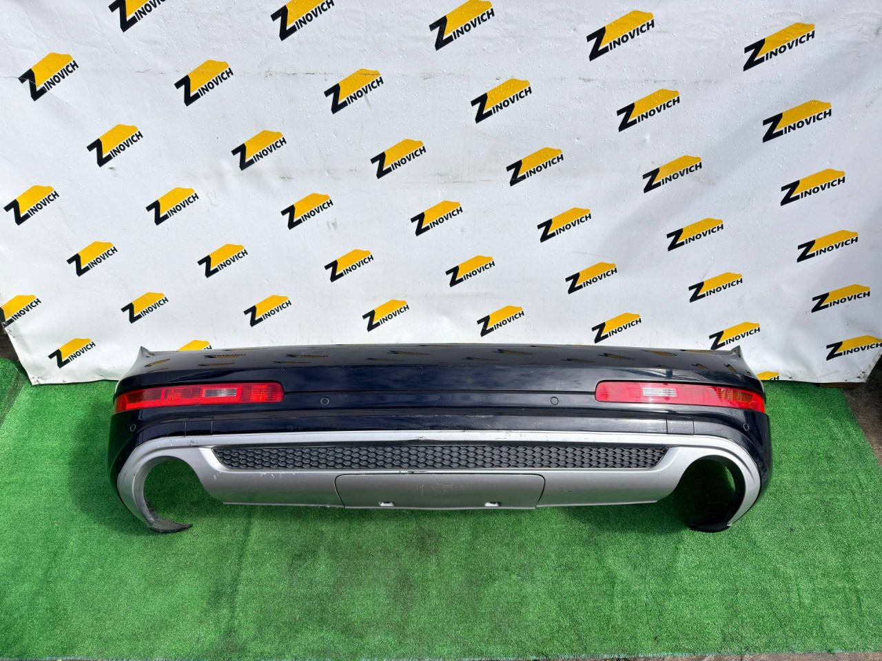 бампер задний Audi Q7 4L (2005 - 2009), 4L0807511G, 4L0807521AK, 4L0807385, 273402, 273403, 4L0807450G, 4L0807449G, 4L0819290J, 4L0819289J