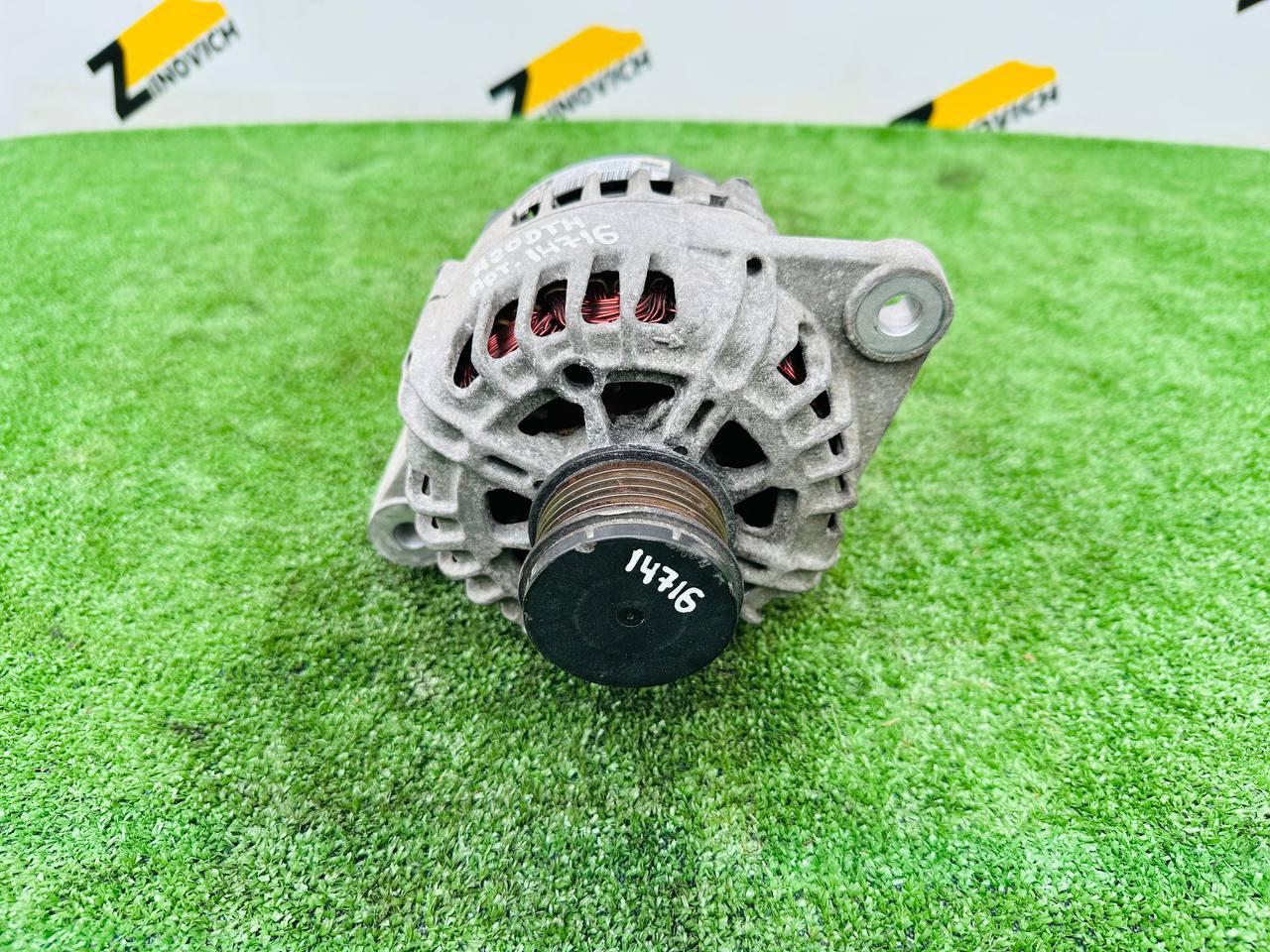 генератор Opel Astra J (2009 - 2012), 2.0 л., A 20 DTH, дизель, A20DTH, 13502582, 2650800A, 14716, 100516003307, A200TH, TG12C036, 14V120A - фото №1