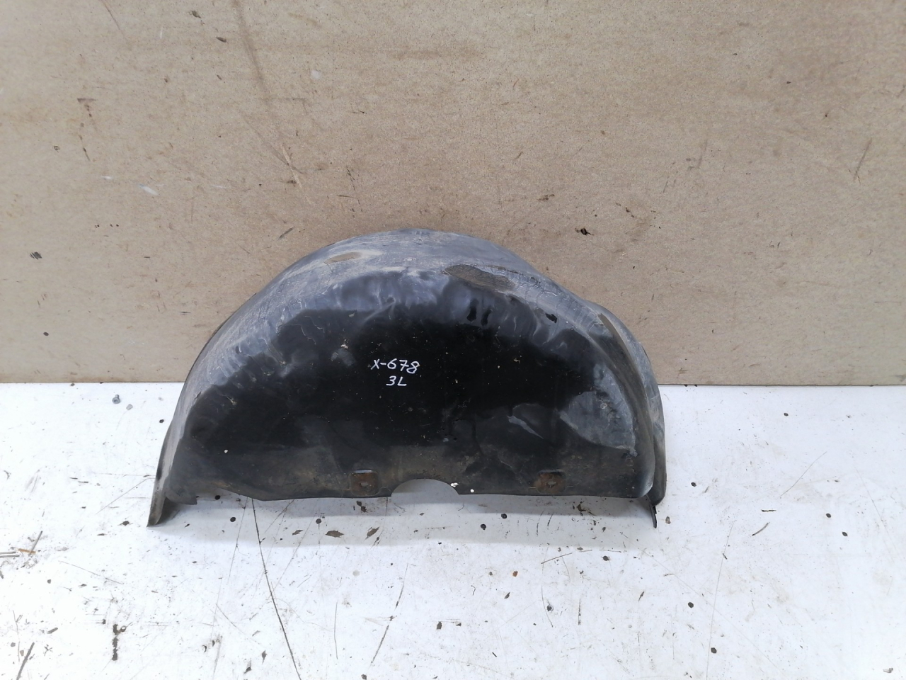 защита арок задняя левая (подкрылок) Volkswagen Sharan 1 поколение 1995, 2.0 л., ADY, бензин, МКПП, минивэн, 7M0810972E - фото №1