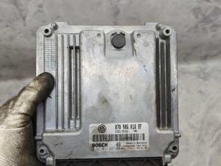 блок управления двигателем Volkswagen Multivan T5 (2003 - 2009), 2.5 л., AXE, дизель, МКПП, микроавтобус, полный привод, 0281011837, 070906016BF