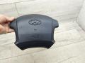 подушка безопасности водителя Hyundai Terracan 1 поколение 2004, 2.5 л., дизель, АКПП, внедорожник 5 дв. - фото №4