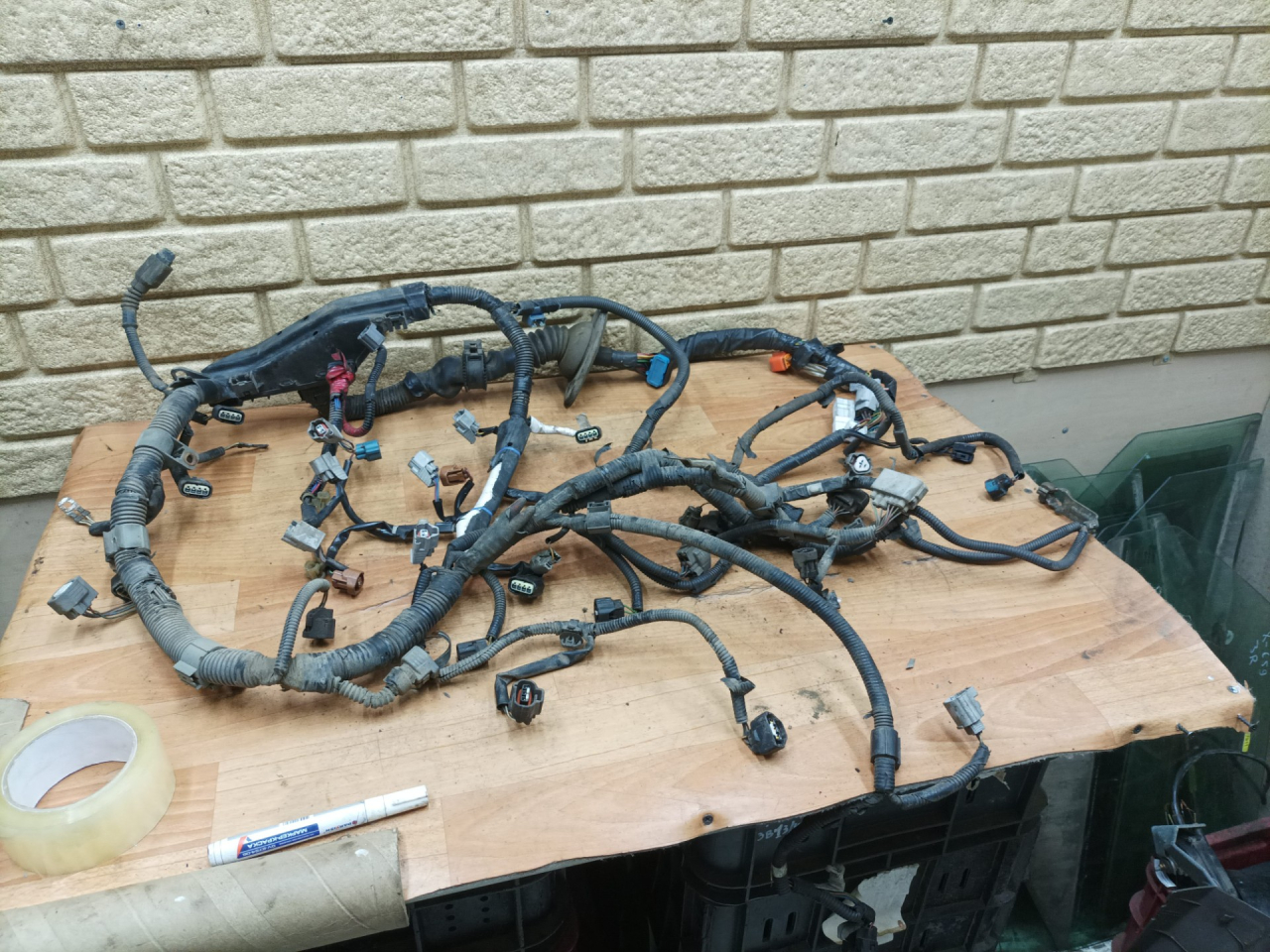 проводка двигателя Lexus RX 1 поколение 2000, 3.0 л., 1MZ-FE, бензин, АКПП, внедорожник 5 дв., полный привод - фото №1