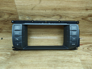 панель управления магнитолой Land Rover Range Rover Evoque L538 2012, 2.2 л., 224DT, дизель, МКПП, внедорожник 5 дв., BJ32-18C858-DC