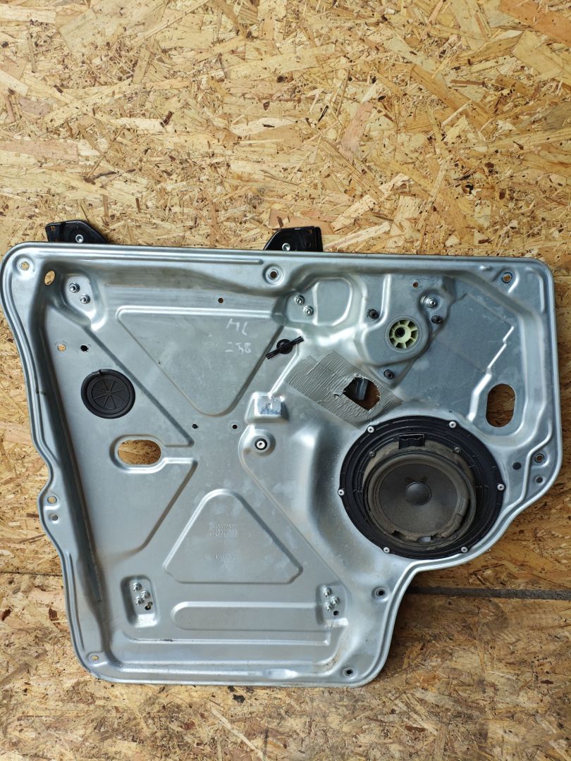 стеклоподъемник электрический передний левый Volkswagen Multivan T5 (2003 - 2009), 2.5 л., AXE, дизель, МКПП, микроавтобус, полный привод - фото №1