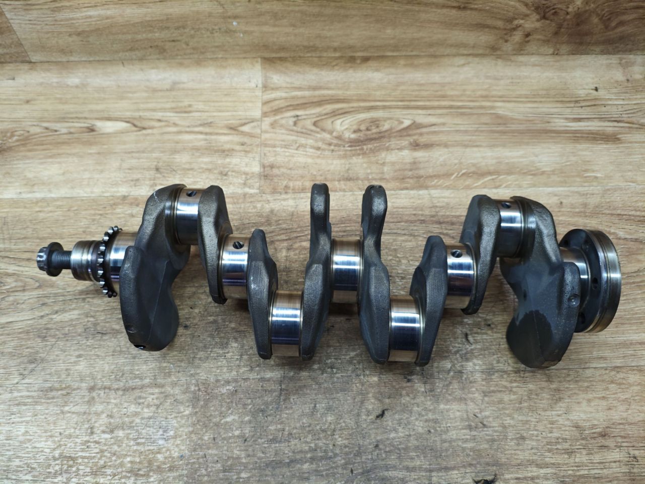 коленвал Volkswagen Transporter T5 2007, 1.9 л., BRS, дизель, МКПП, микроавтобус - фото №1