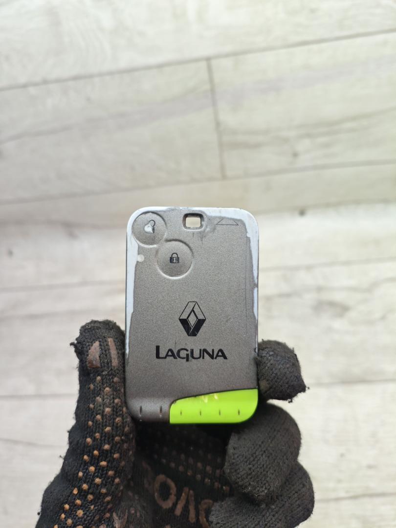 ключ-карта Renault Laguna 2 поколение (2001 - 2005), бензин, МКПП, хетчбэк 5 дв. - фото №1