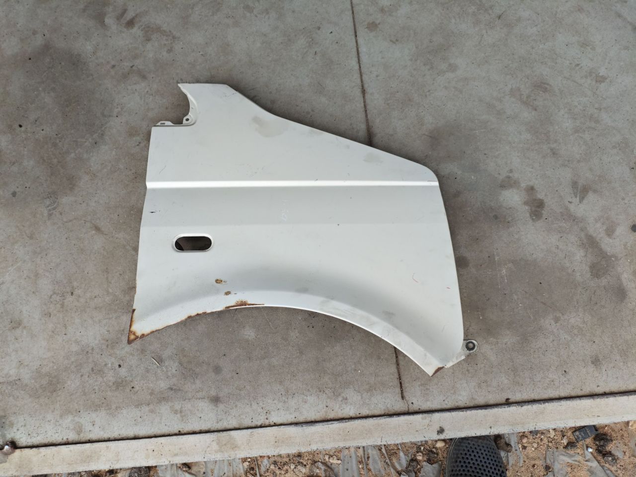 крыло переднее правое Volkswagen Transporter T5 2004, 1.9 л., AXC, дизель, МКПП, микроавтобус, 7H0821194B - фото №1