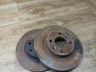 диск тормозной передний Renault Logan 2 поколение [рестайлинг] 2019, 1.6 л., K7M 812, бензин, МКПП, седан