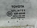 стекло двери задней левой Toyota Avensis 2 поколение (T250) 2006, 1.8 л., бензин, МКПП, седан - фото №3