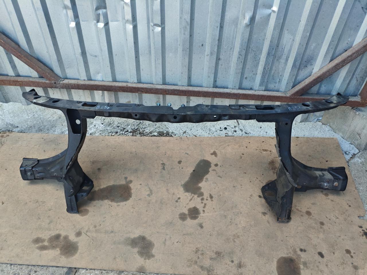 передняя панель крепления облицовки (телевизор) Volkswagen Multivan T5 (2003 - 2009), 2.5 л., AXE, дизель, МКПП, микроавтобус, полный привод - фото №1