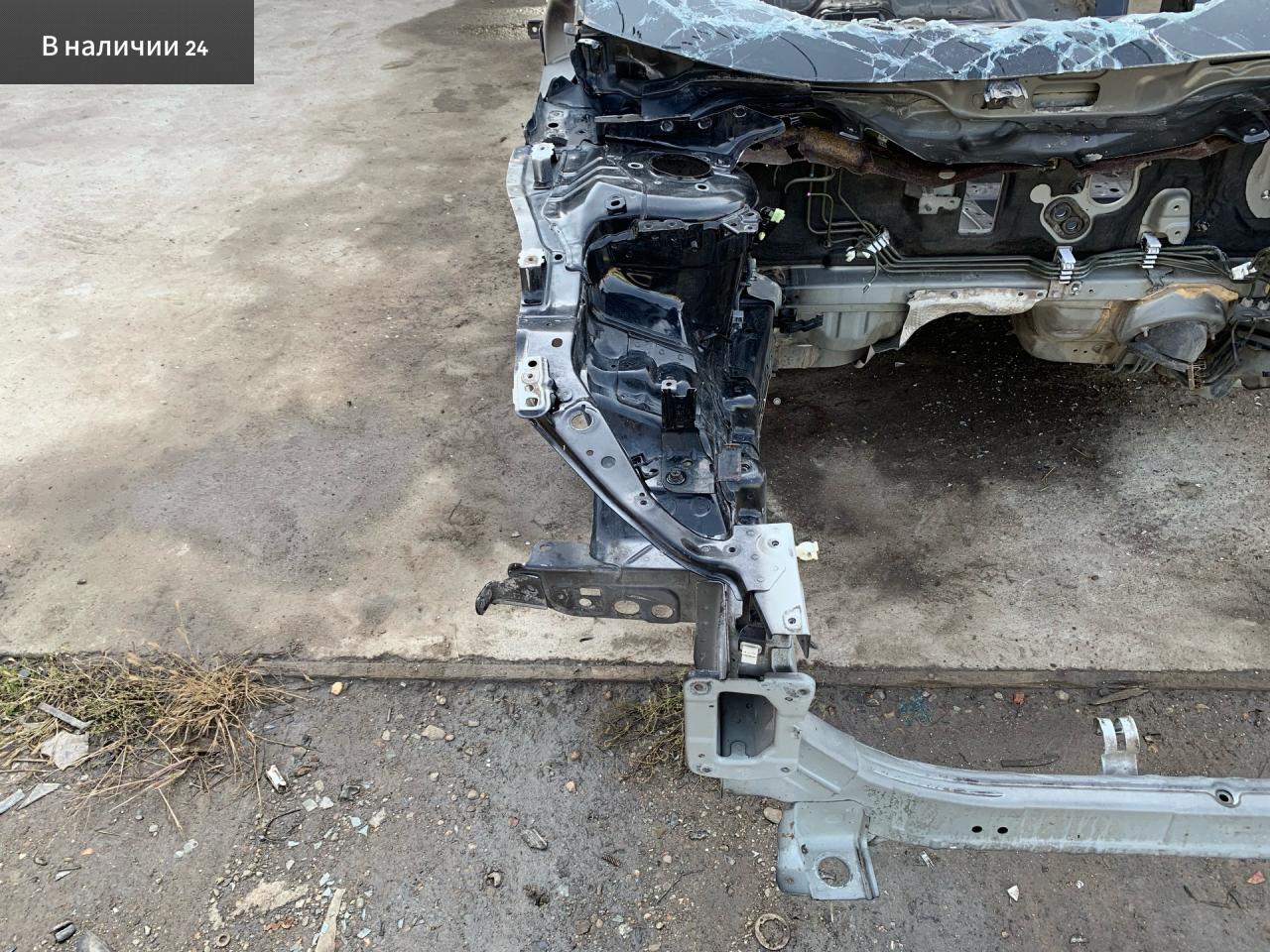 лонжерон правый Mitsubishi Lancer 10 поколение CY2A 2008, 1.5 л., 4A91, бензин, АКПП, x42b - черный, седан, передний привод, 5220D722 - фото №1